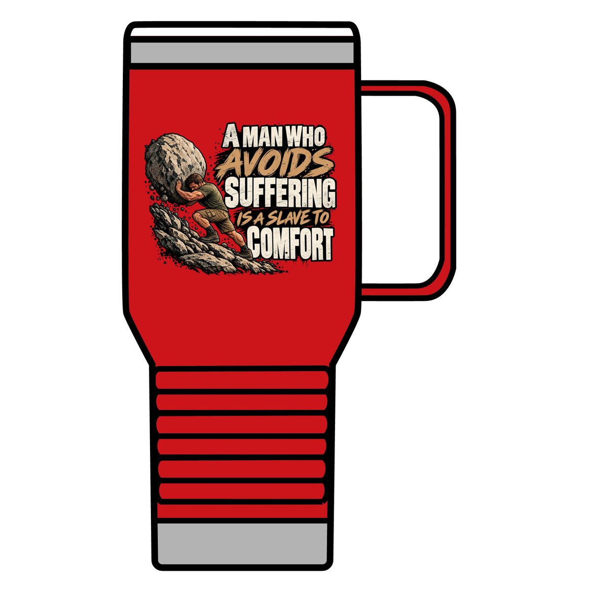 A Man Who Avoids Suffering - 20oz Insulated Mug