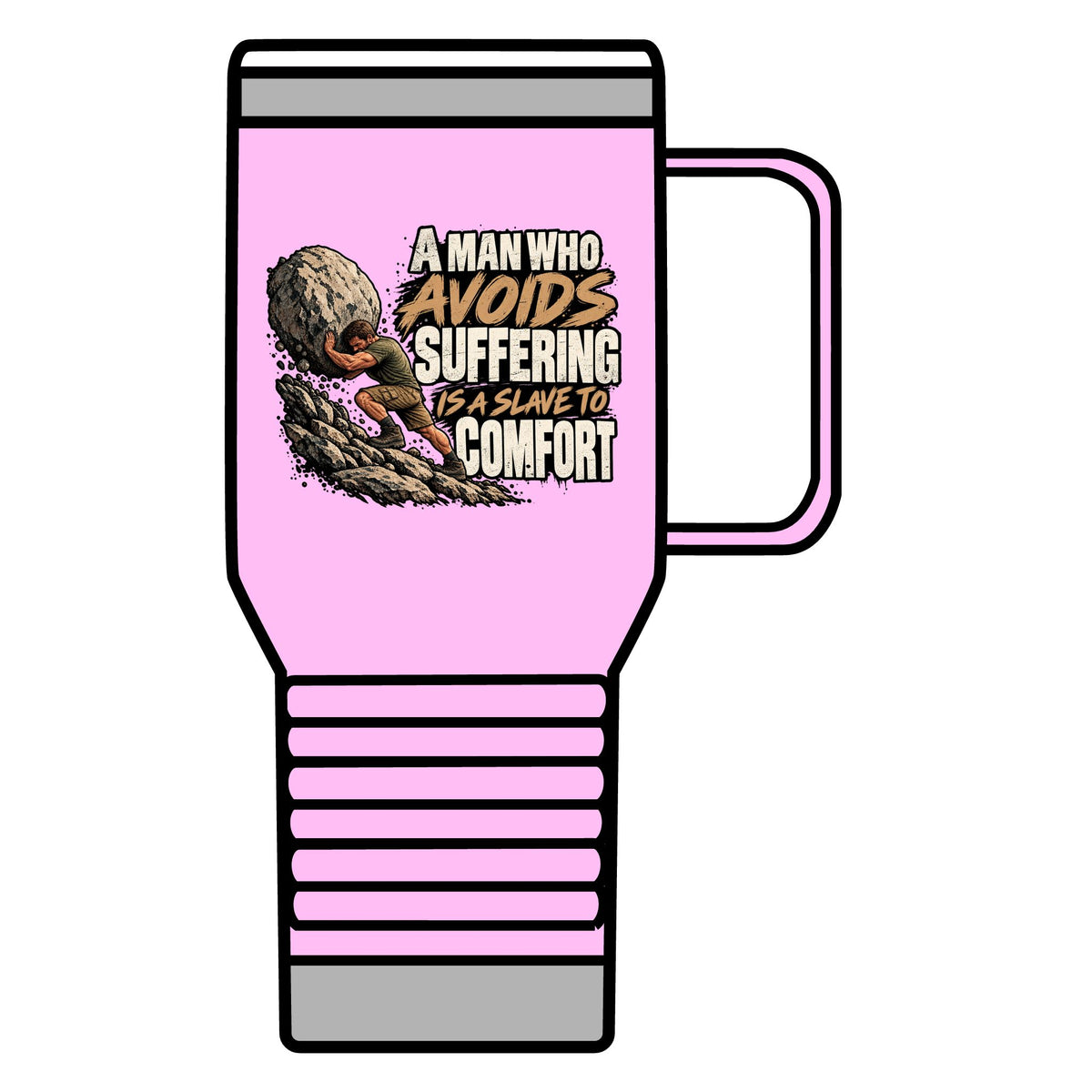 A Man Who Avoids Suffering - 20oz Insulated Mug