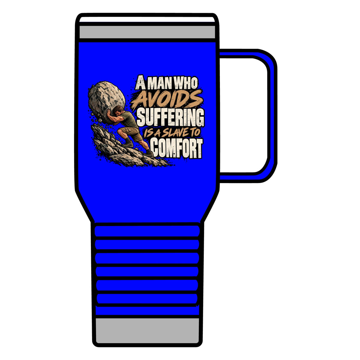 A Man Who Avoids Suffering - 20oz Insulated Mug