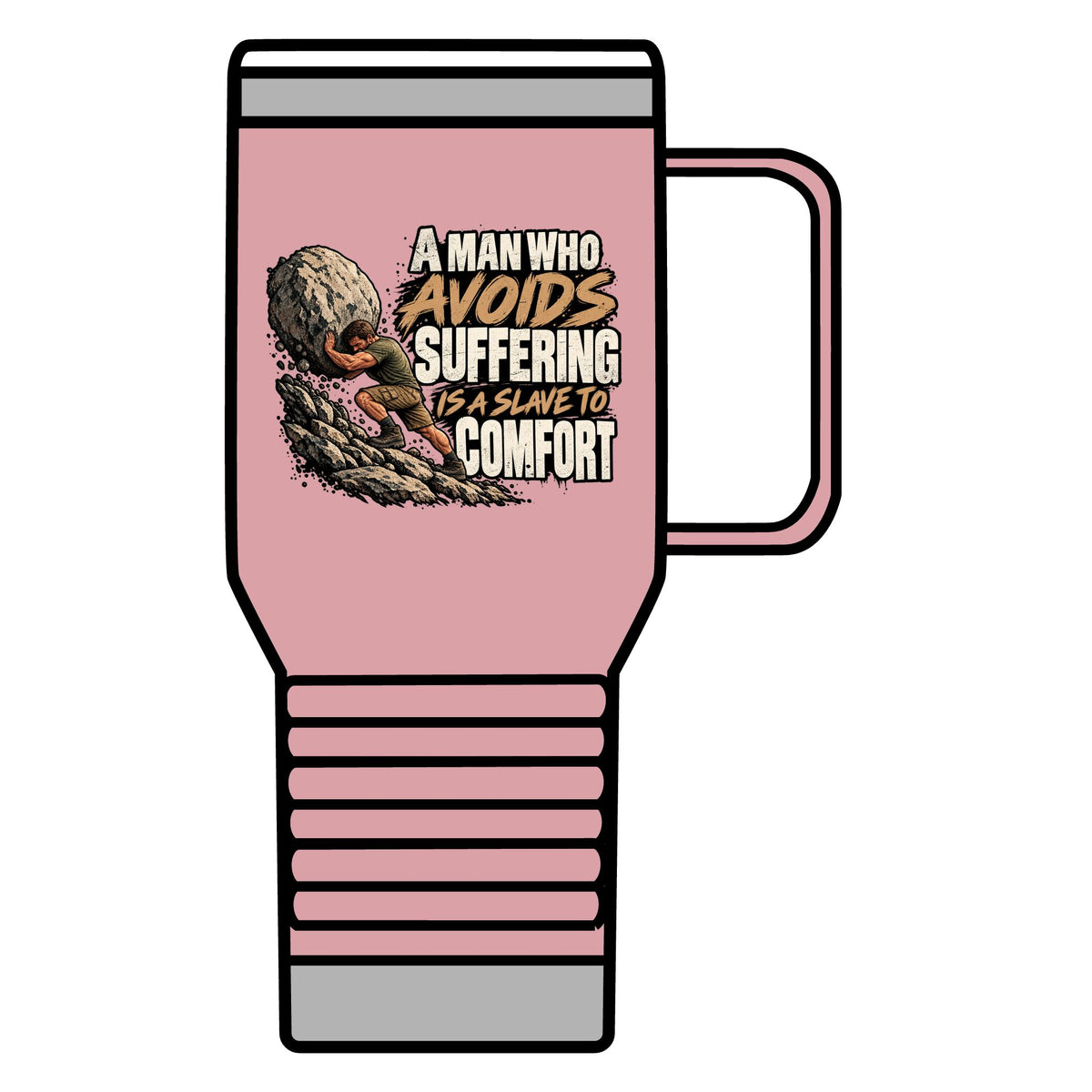 A Man Who Avoids Suffering - 20oz Insulated Mug