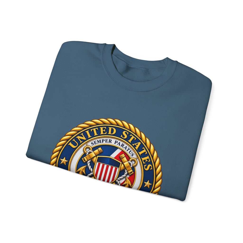 U.S. Coast Guard Emblem - Crewneck Sweatshirt