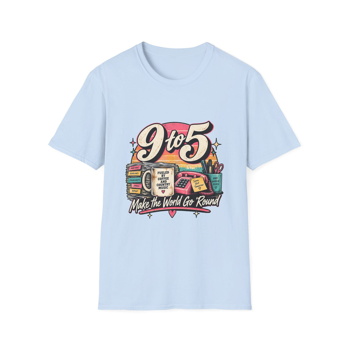 9to5 Make the World Go Round - Classic Tee