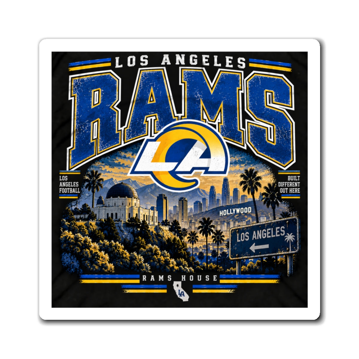 Los Angeles Rams - Magnet