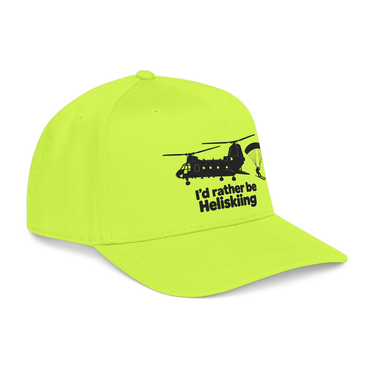 Id Rather Be Heliskiing - OTTO Baseball Hat