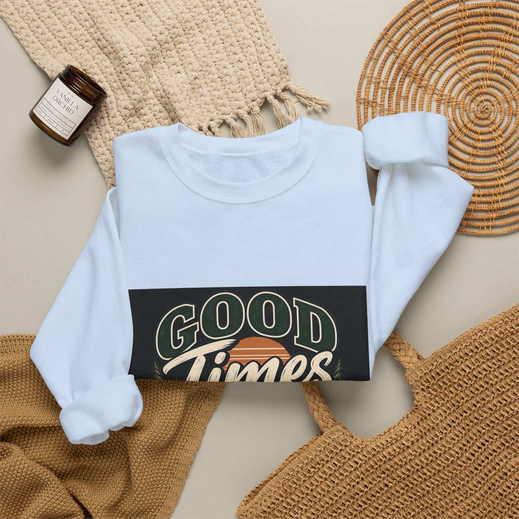 Good Times Questionable Decisions - Crewneck Sweatshirt