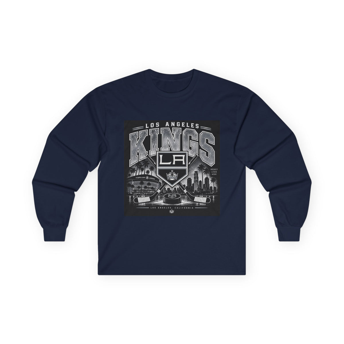 LA Kings Hockey Lives Here - Unisex Ultra Cotton Long Sleeve Tee