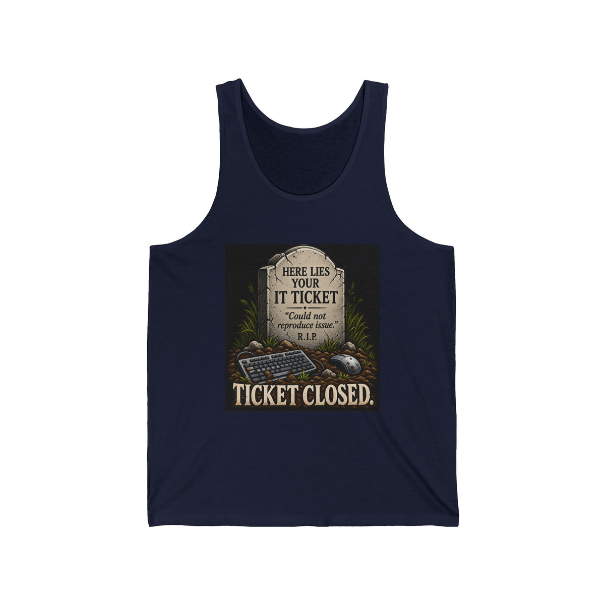 Ticket Closed - Athletic Tank