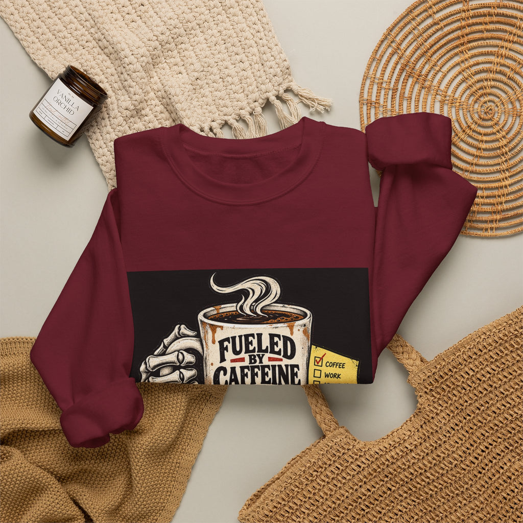 Fueled by Caffeine - Crewneck Sweatshirt