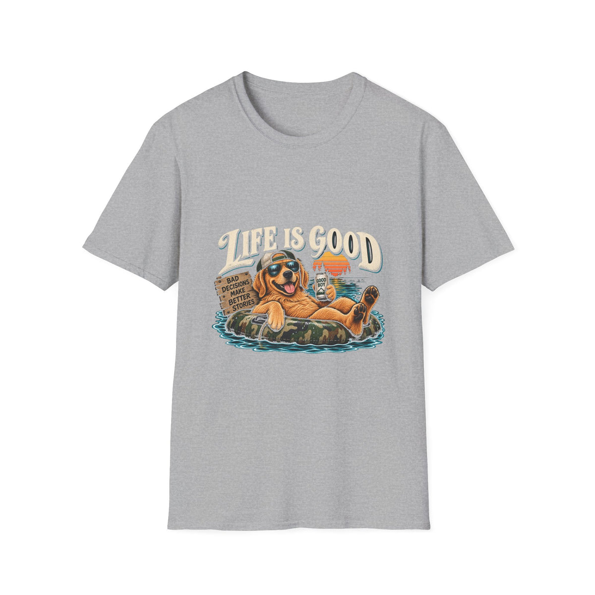 Life is Good Floatin' - Classic Tee
