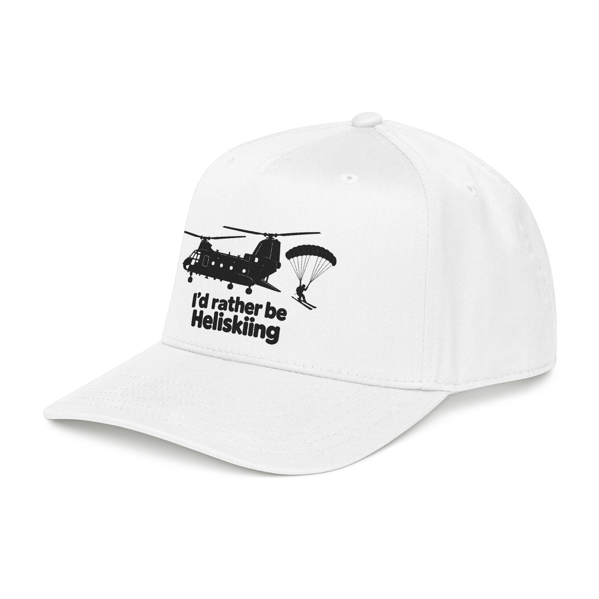 Id Rather Be Heliskiing - OTTO Baseball Hat