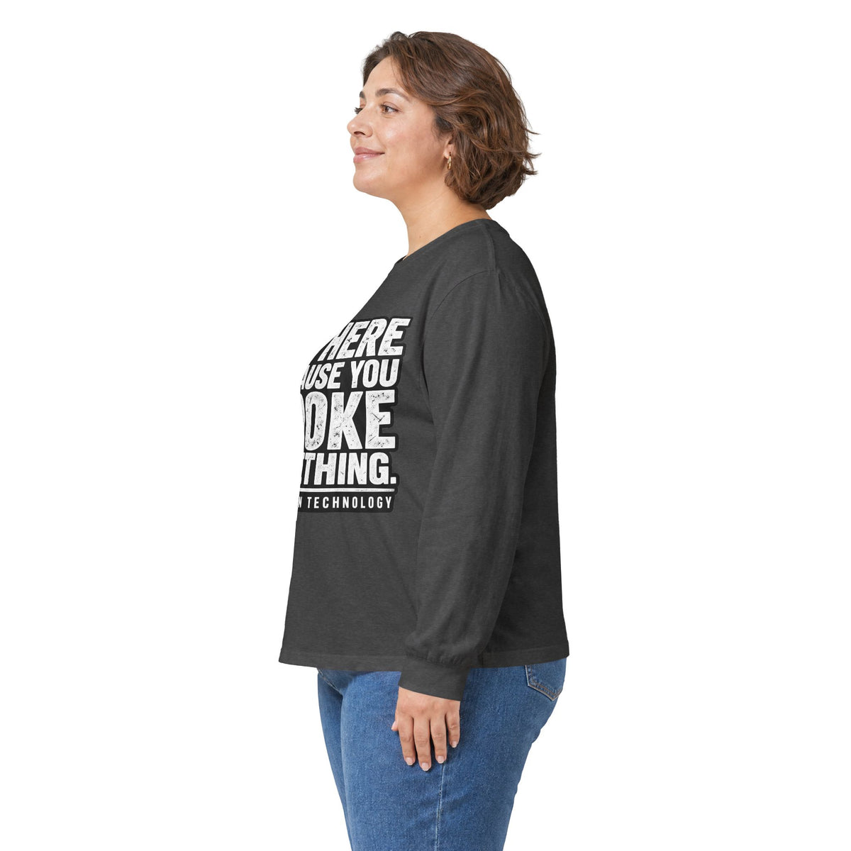 Broke Something - Unisex Ultra Cotton Long Sleeve Tee