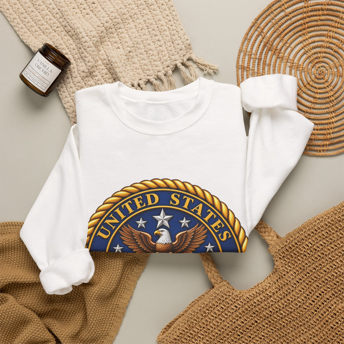 U.S. Air Force Emblem - Crewneck Sweatshirt