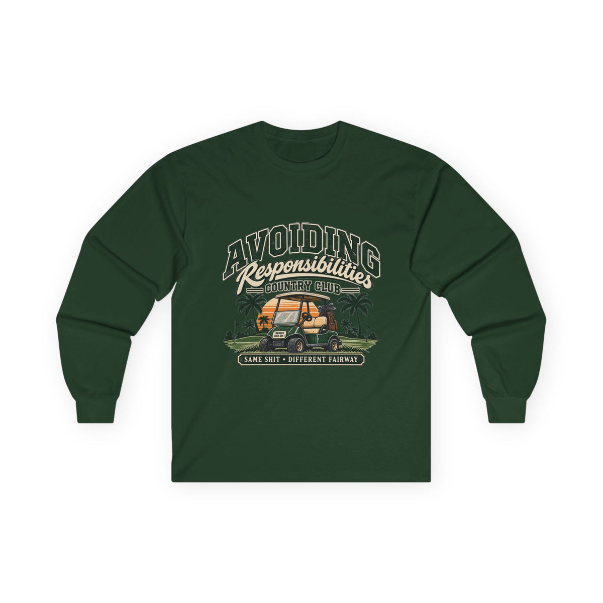 Avoiding Responsibility Country Club - Unisex Ultra Cotton Long Sleeve Tee