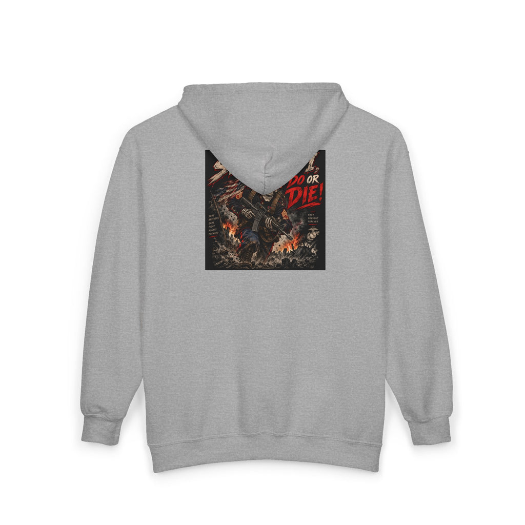 Semper Fi Do or Die - Full-Zip Hooded Sweatshirt