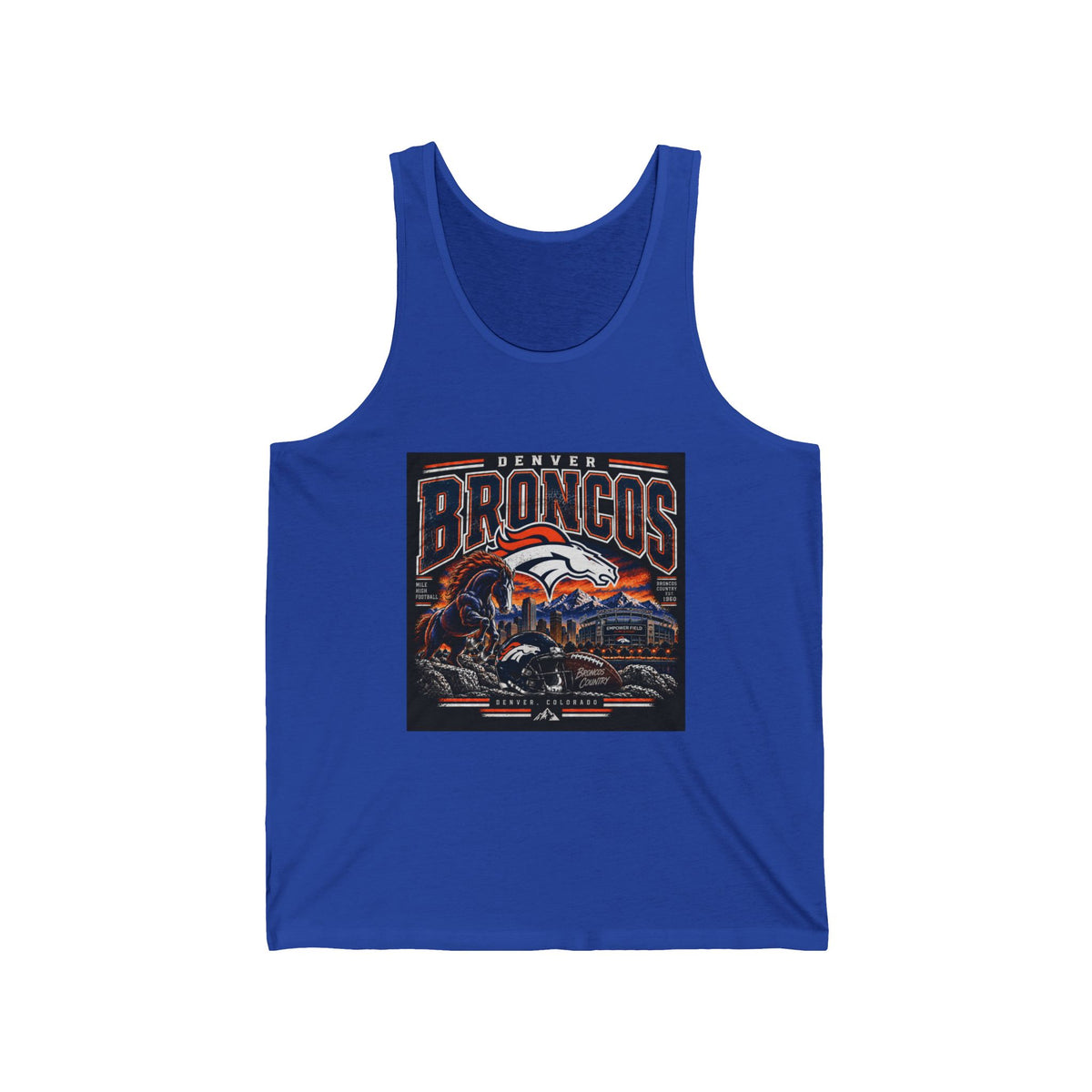Denver Broncos Mile High Pride - Athletic Tank