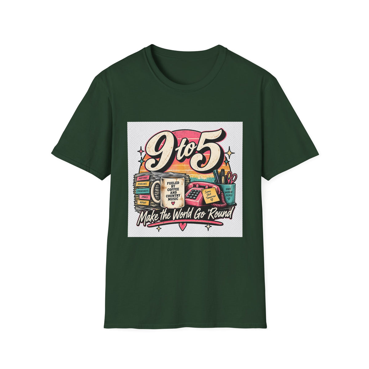 9to5 Make the World Go Round - Classic Tee