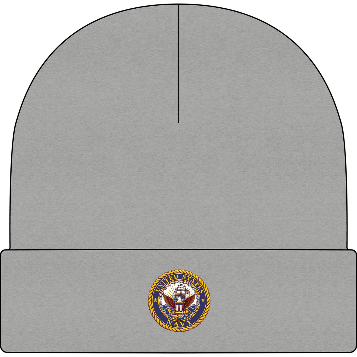 U.S. Navy Emblem - AS Colour 1107 Cuff Beanie