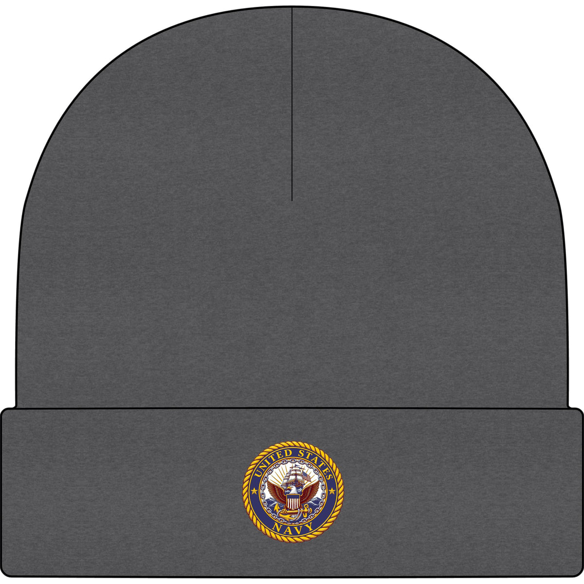 U.S. Navy Emblem - AS Colour 1107 Cuff Beanie