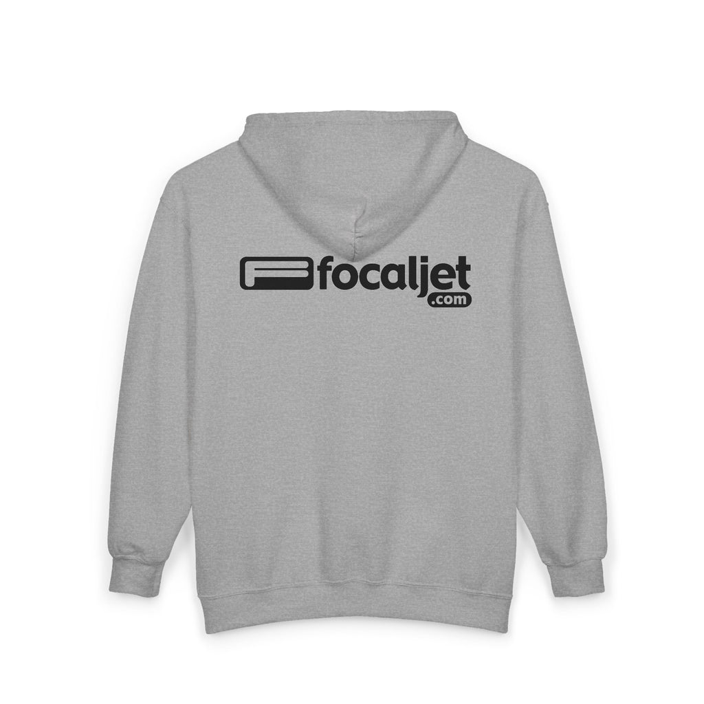 FocalJet Classic Logo Tee - Full-Zip Hooded Sweatshirt