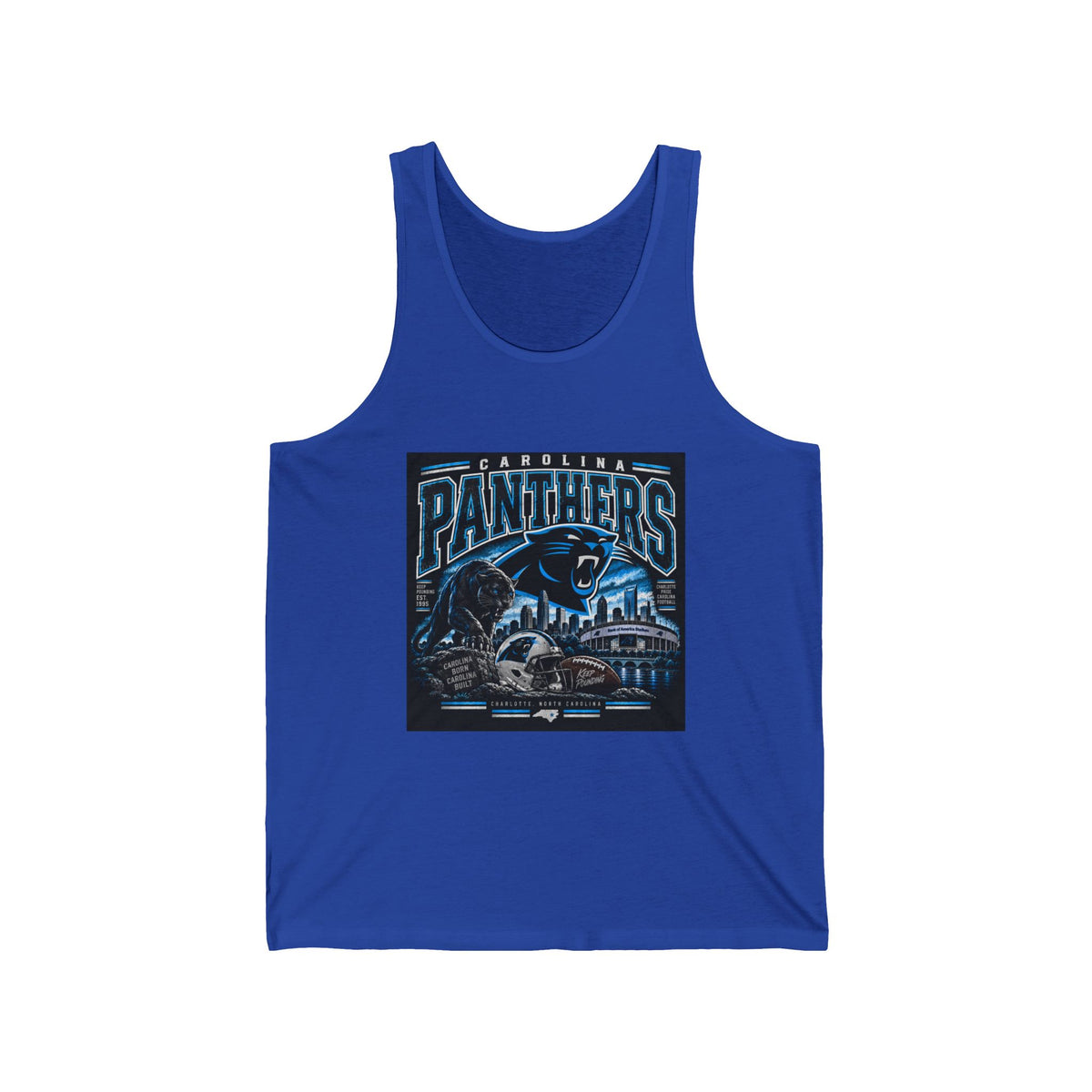 Carolina Panthers Keep Pounding - Athletic Tank