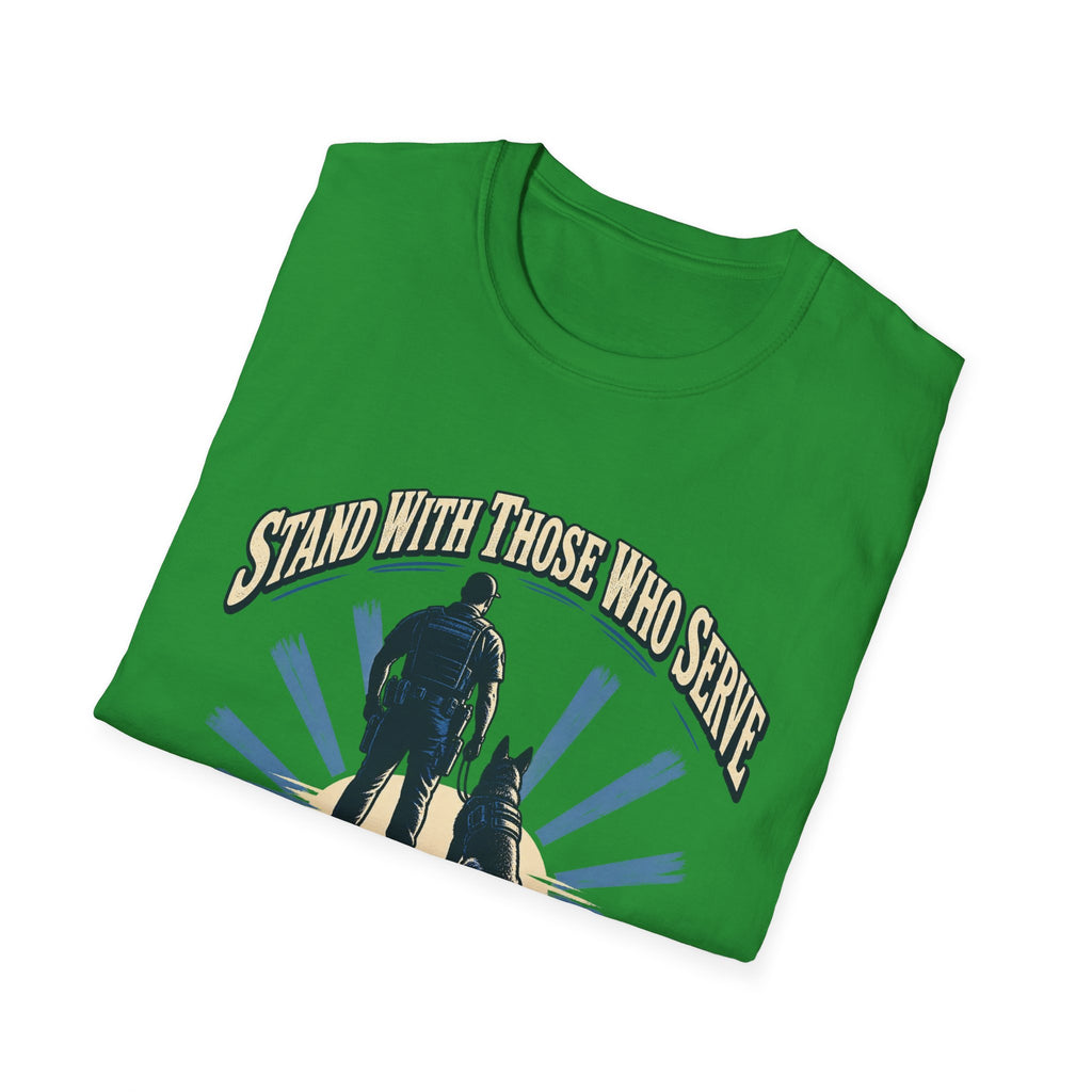 Stand With Those Who Serve Police K9 - Classic Tee
