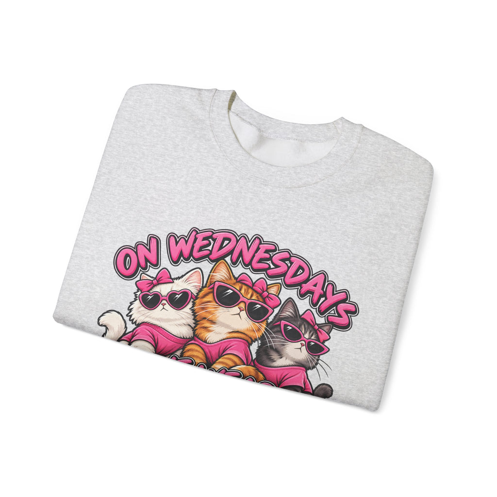On Wednesdays We Wear Pink - Crewneck Sweatshirt