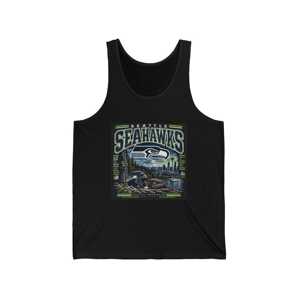 Seattle Seahawks Pride - Athletic Tank