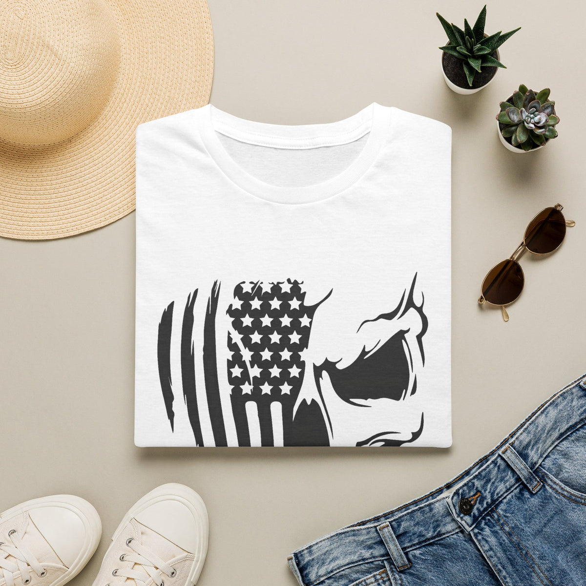 Stars, Stripes & Skulls - Classic Tee
