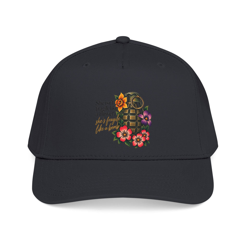 Fragile Like a Bomb - Floral Grenade - OTTO Baseball Hat
