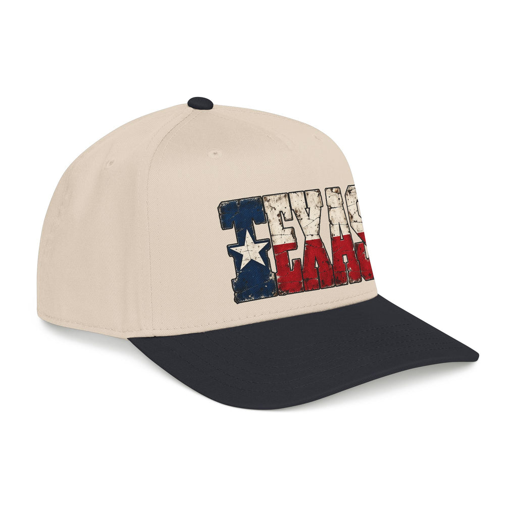 Texas Flag Block Letters - OTTO Baseball Hat