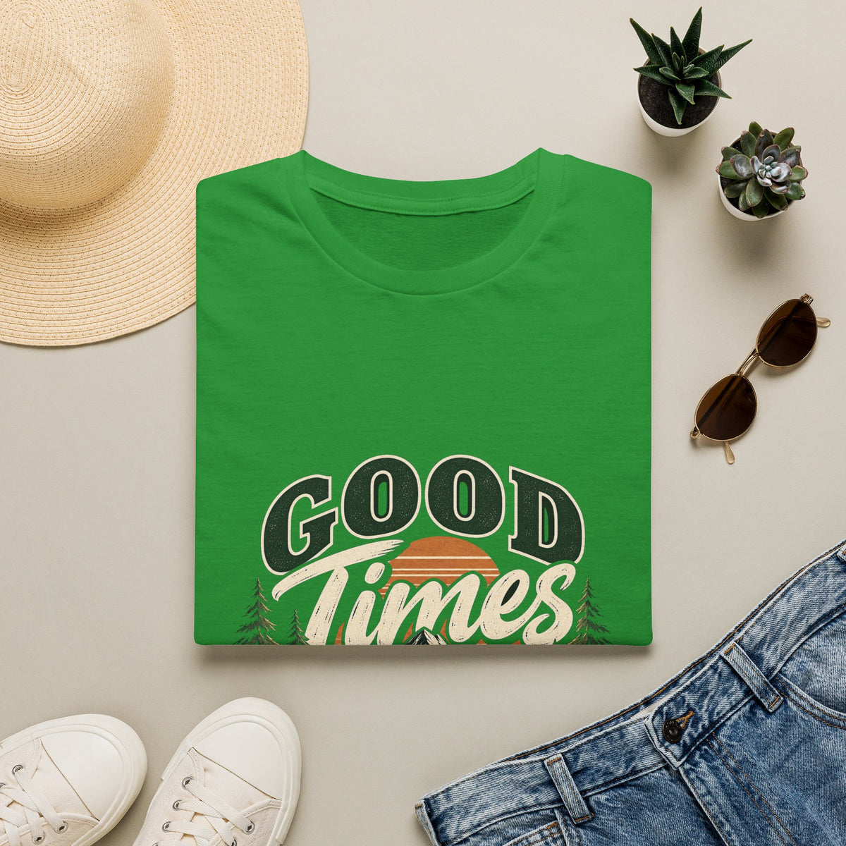 Good Times Questionable Decisions - Classic Tee