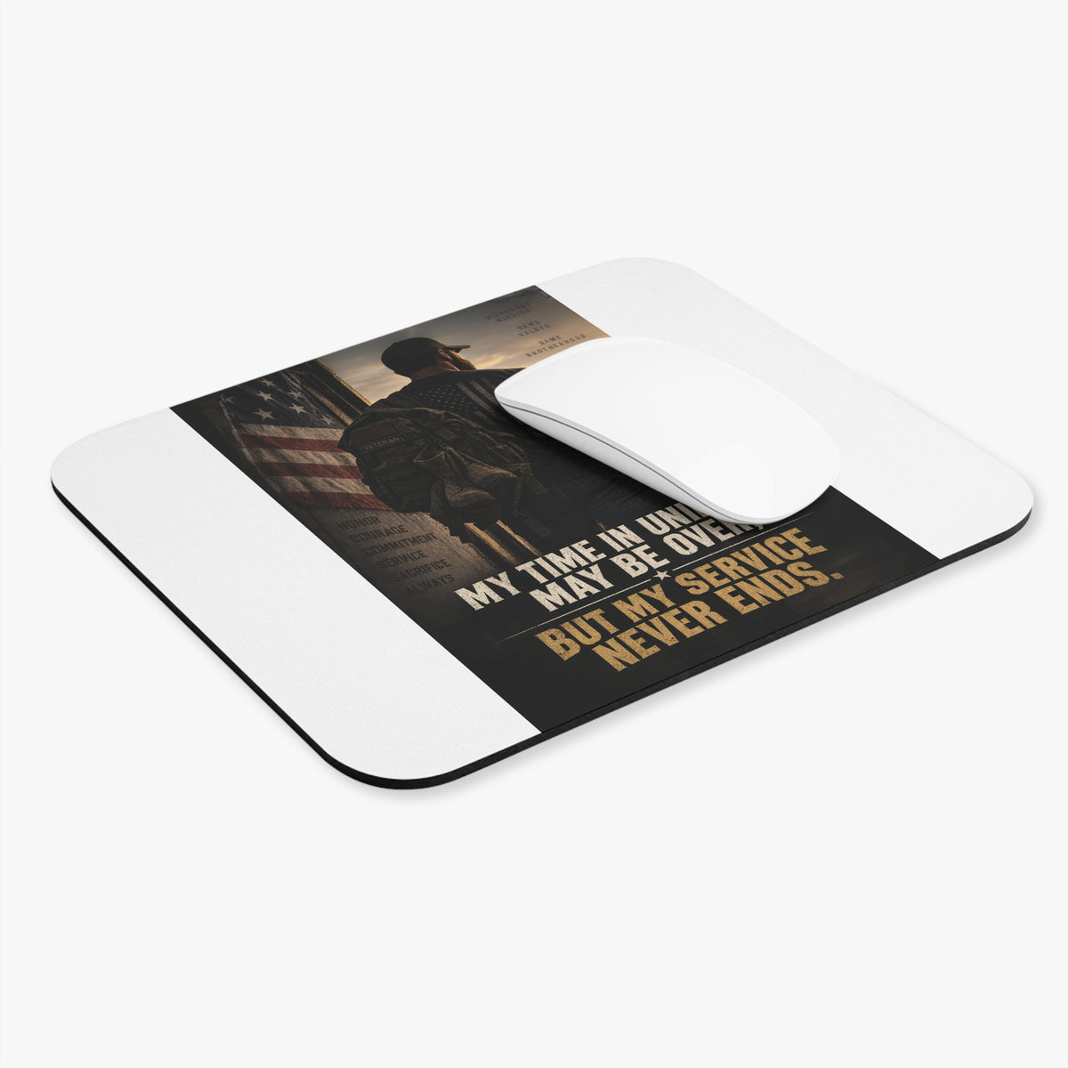 Service Never Ends - Mouse Pad