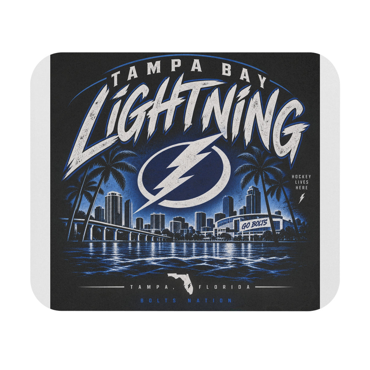 Lightning Strike Tampa Bay - Mouse Pad