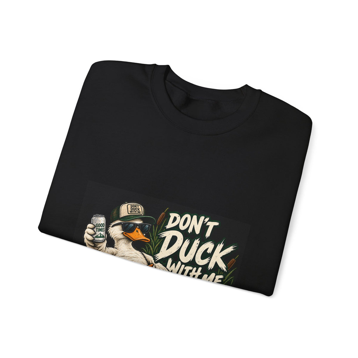 Duck With Me Camo - Crewneck Sweatshirt