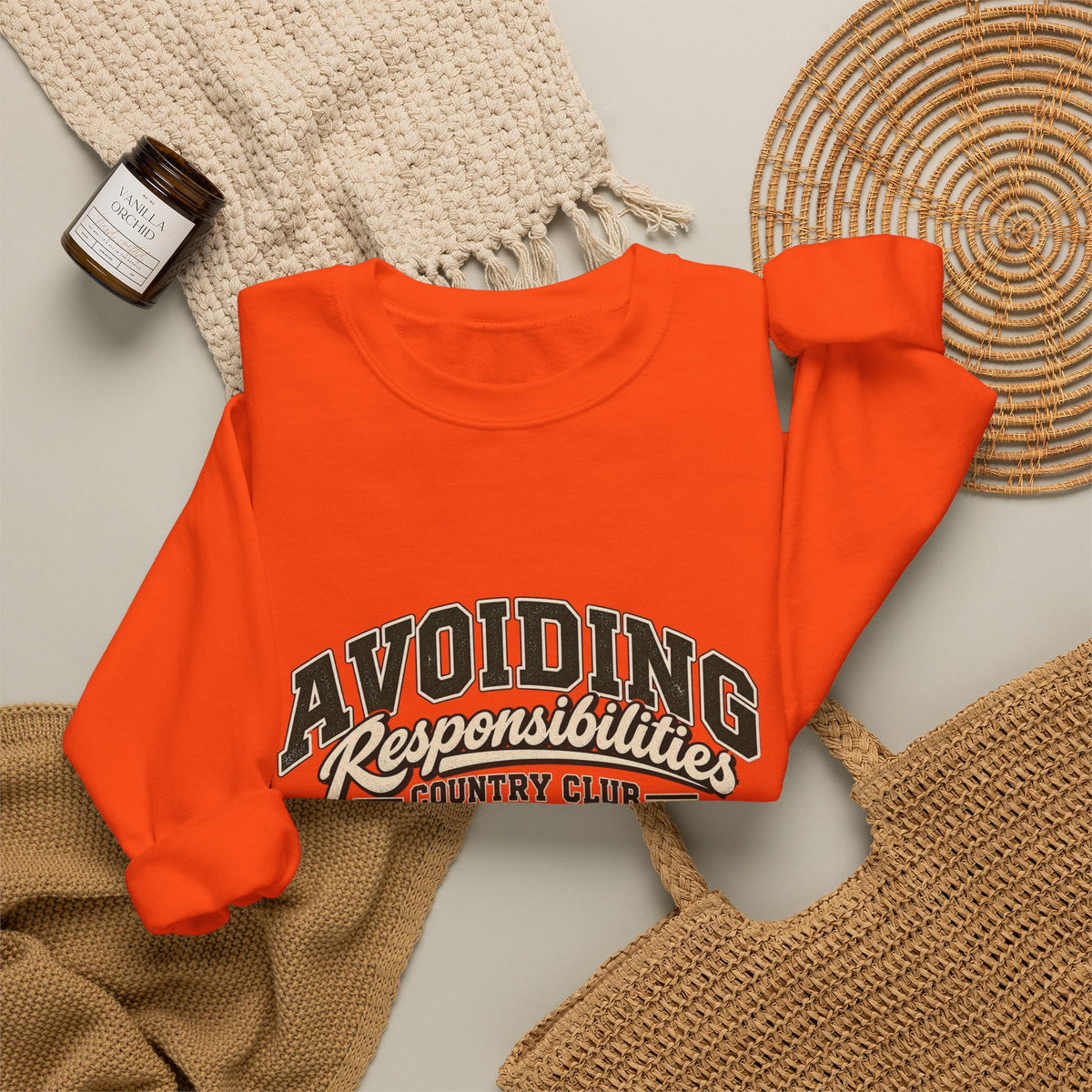 Avoiding Responsibility Country Club - Crewneck Sweatshirt