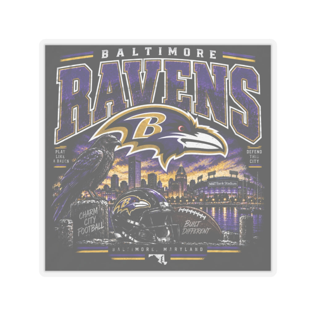 Baltimore Ravens - Kiss-Cut Sticker