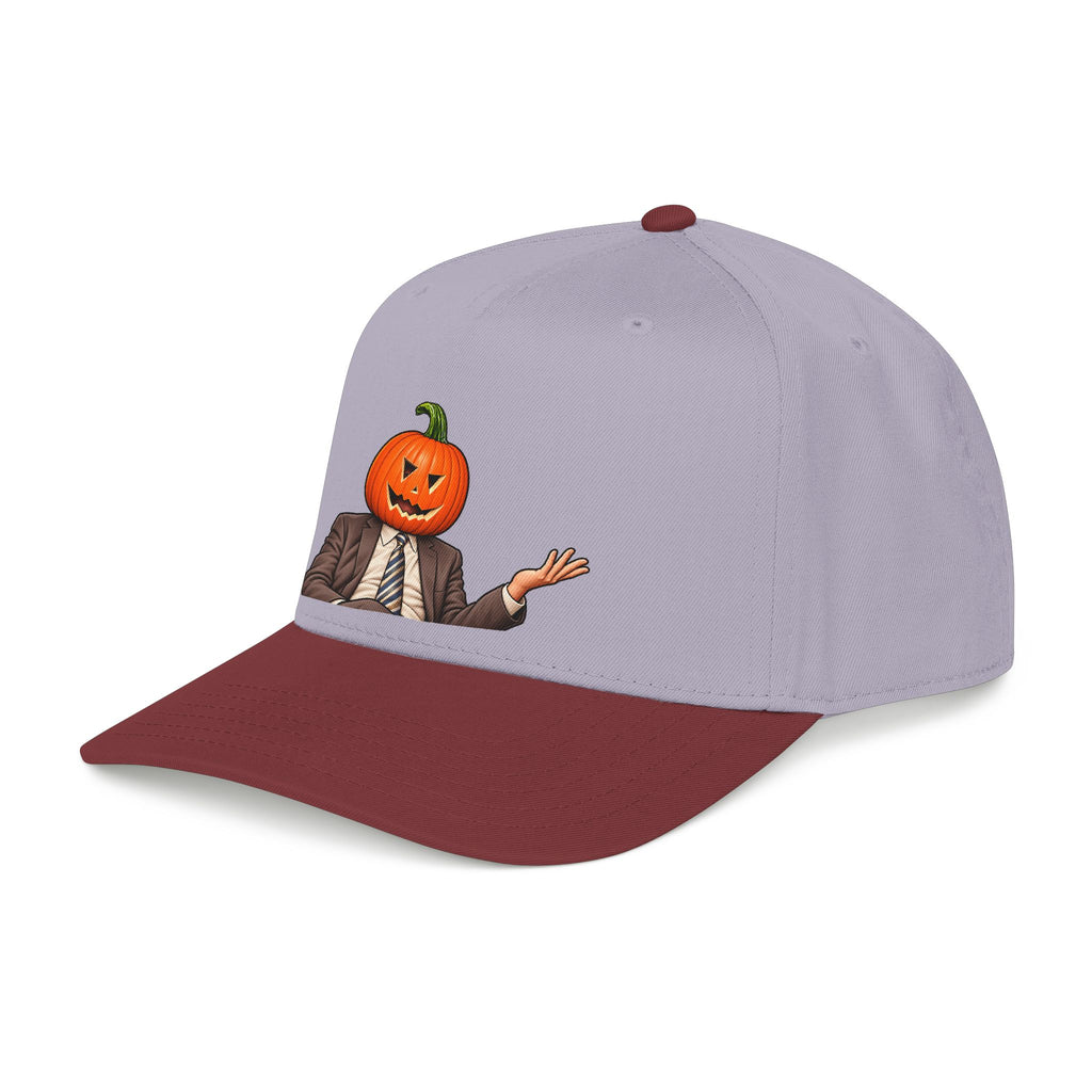 Pumpkin Head Office Cartoon - OTTO Baseball Hat