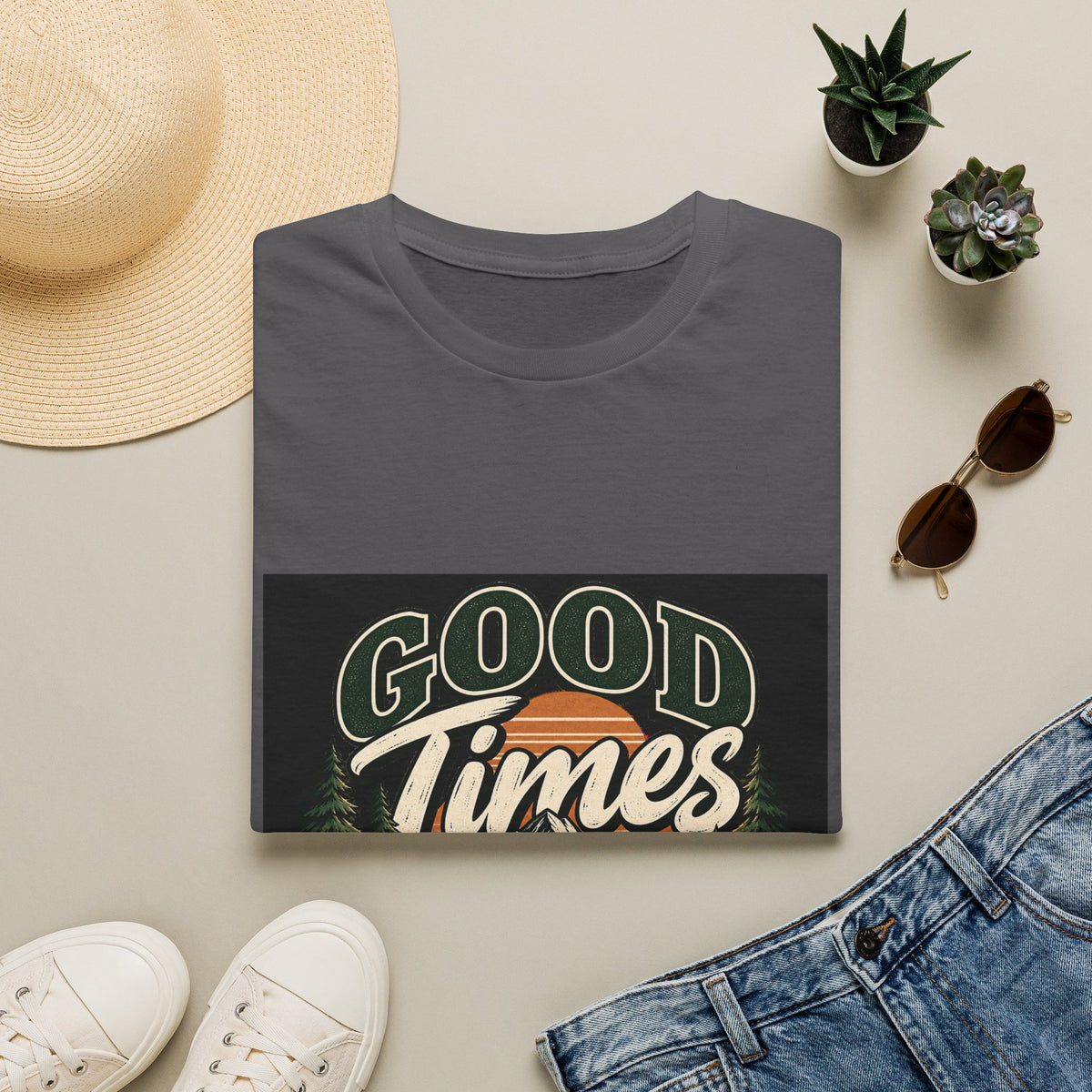 Good Times Questionable Decisions - Classic Tee