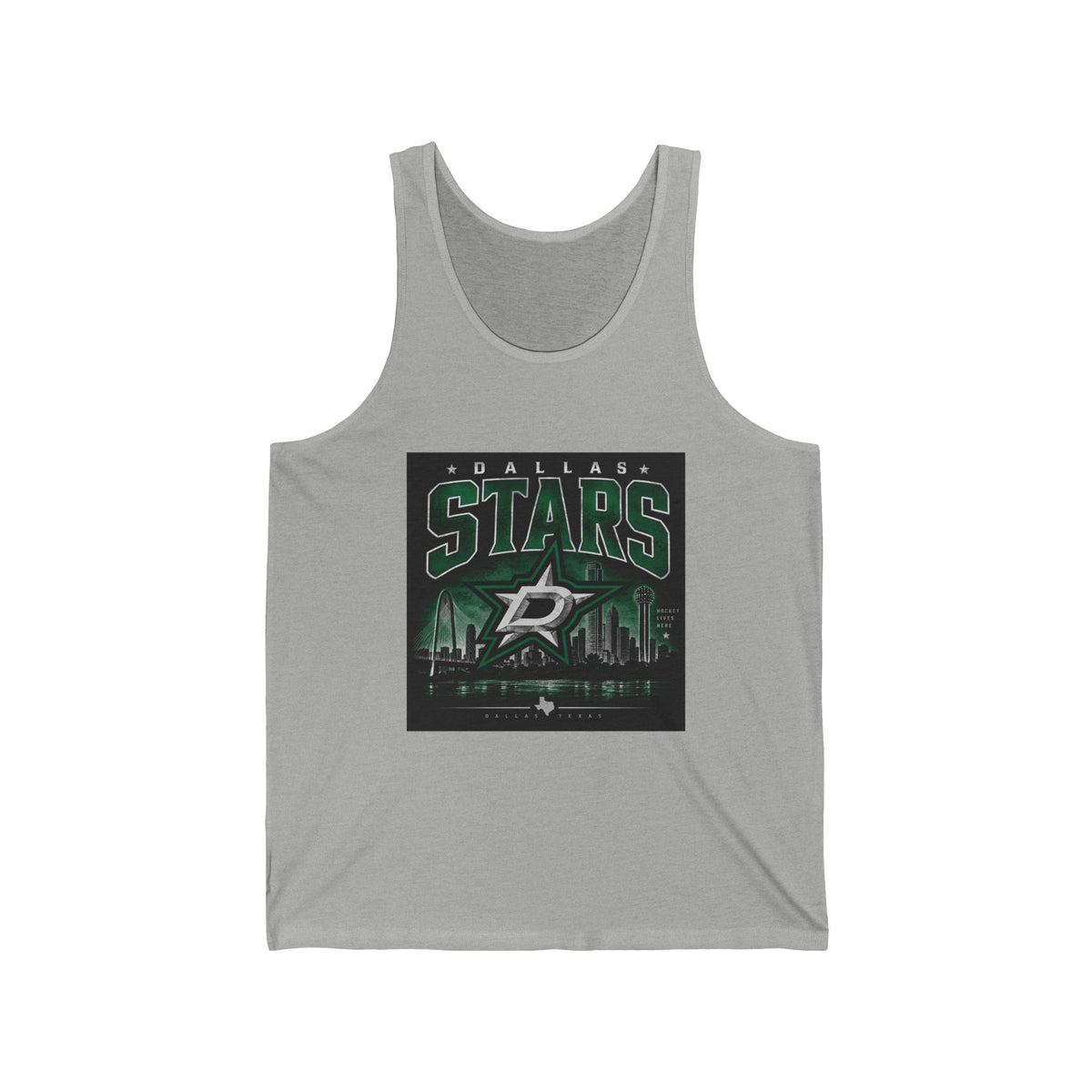 Dallas Stars Skyline Tee - Athletic Tank