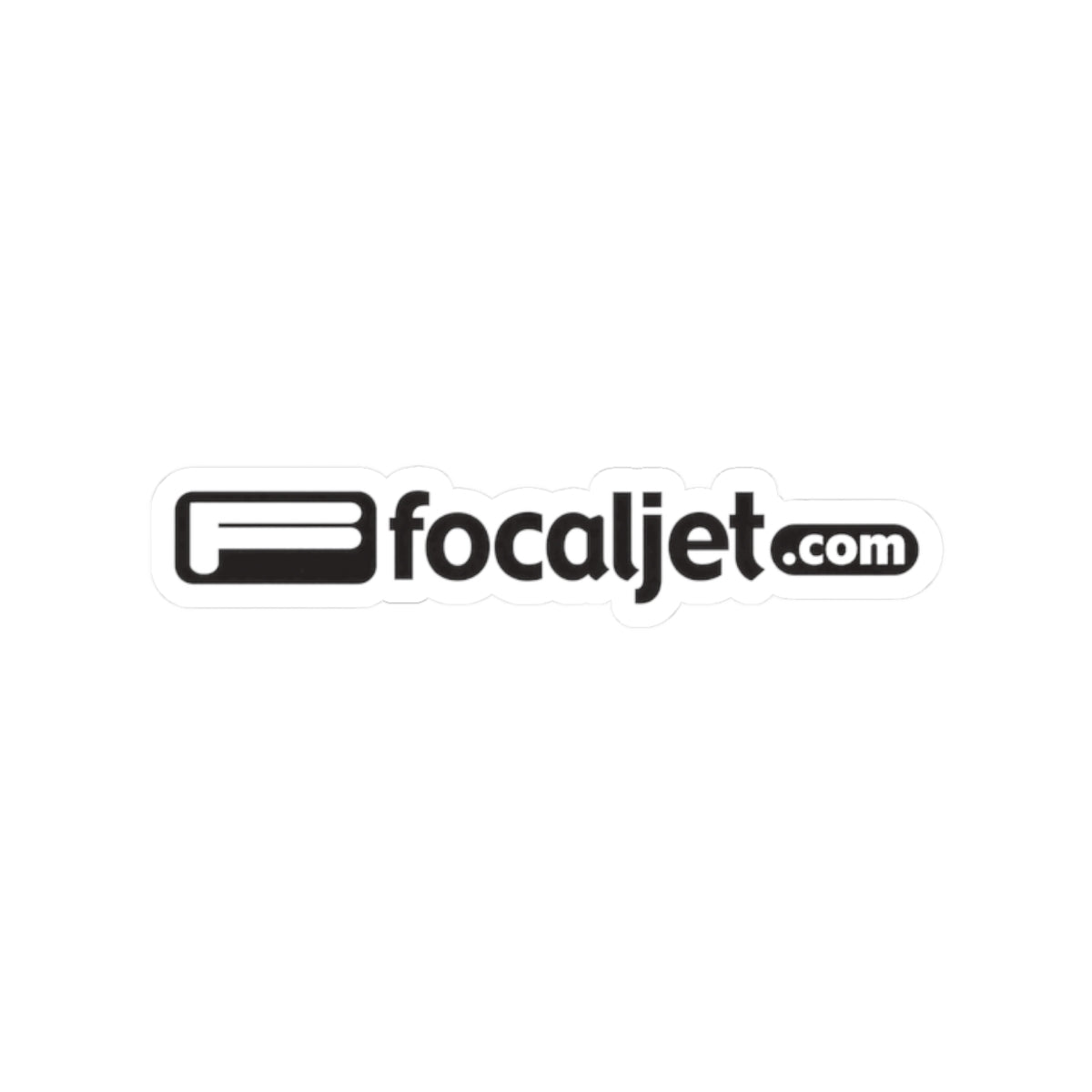 FocalJet Classic Logo - Kiss-Cut Sticker