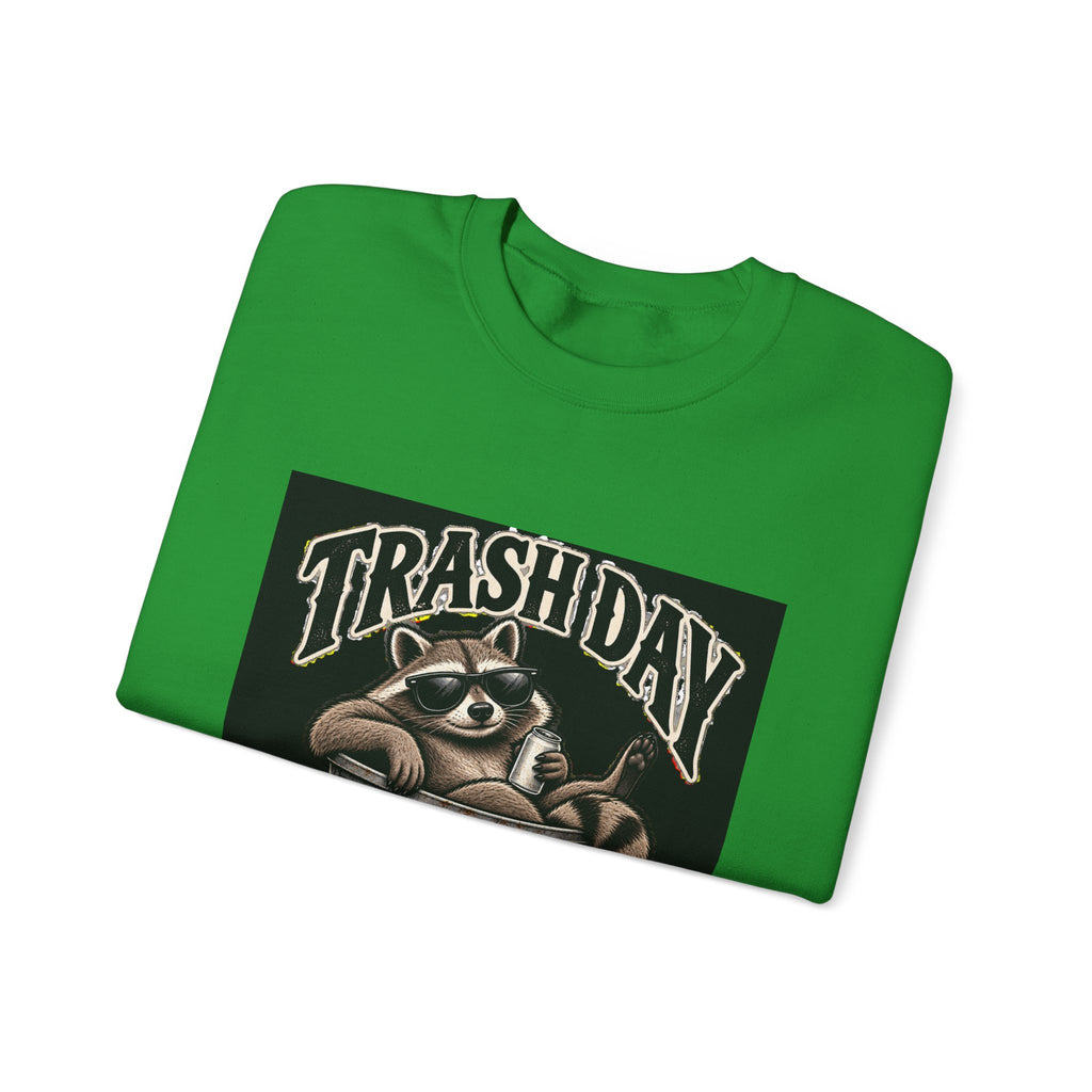 Trash Day Rest Day - Crewneck Sweatshirt