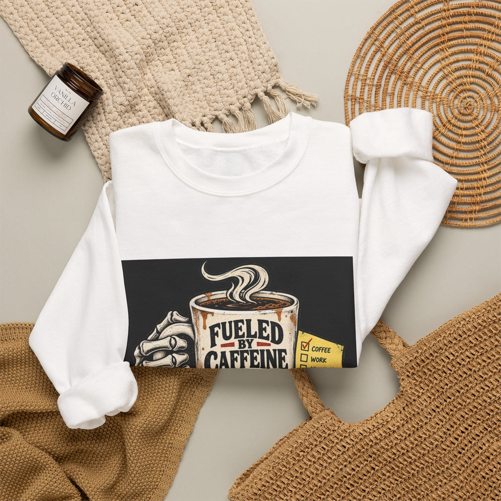 Fueled by Caffeine - Crewneck Sweatshirt