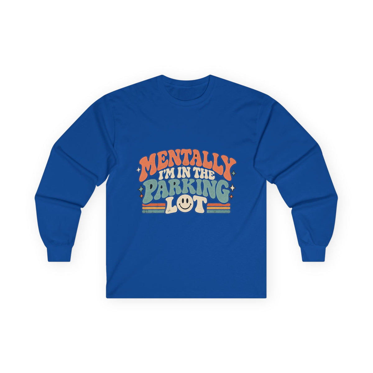 Secretly Plotting Dark Parking - Unisex Ultra Cotton Long Sleeve Tee