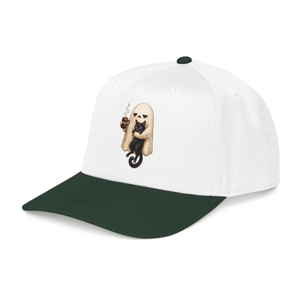 Meh Ghost and Black Cat - OTTO Baseball Hat