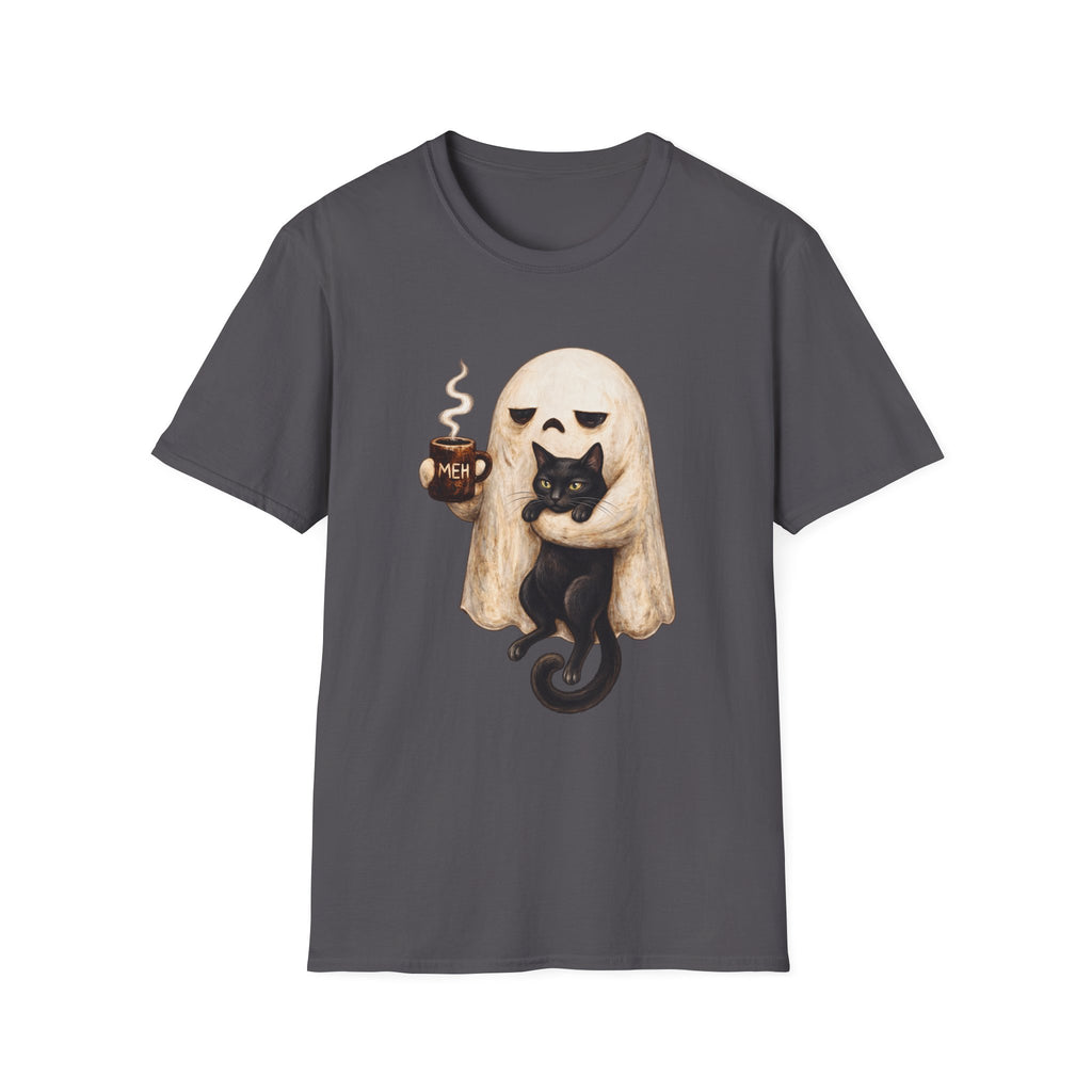 Meh Ghost and Black Cat - Classic Tee