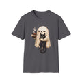 Meh Ghost and Black Cat - Classic Tee
