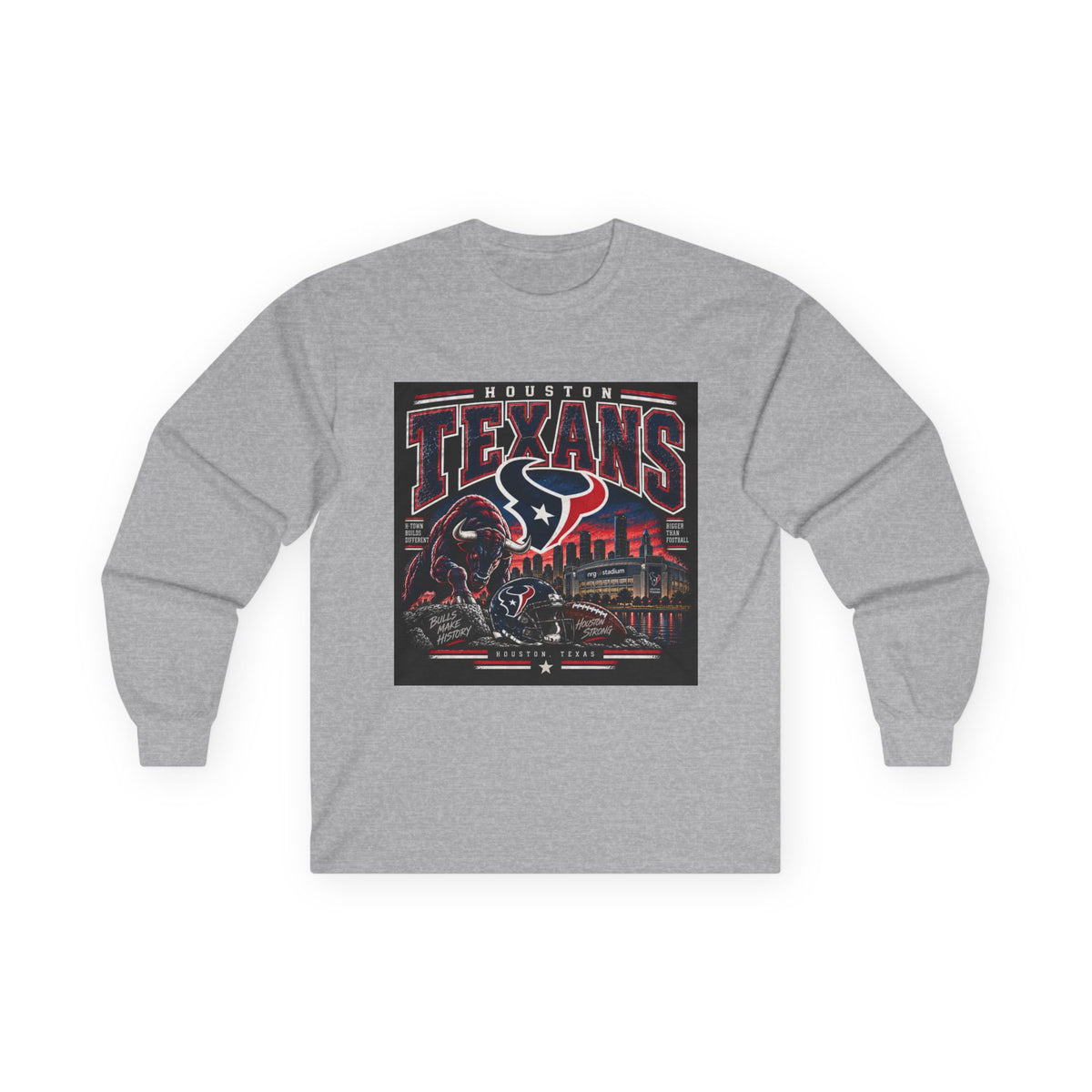 Houston Texans Gridiron Glory - Unisex Ultra Cotton Long Sleeve Tee