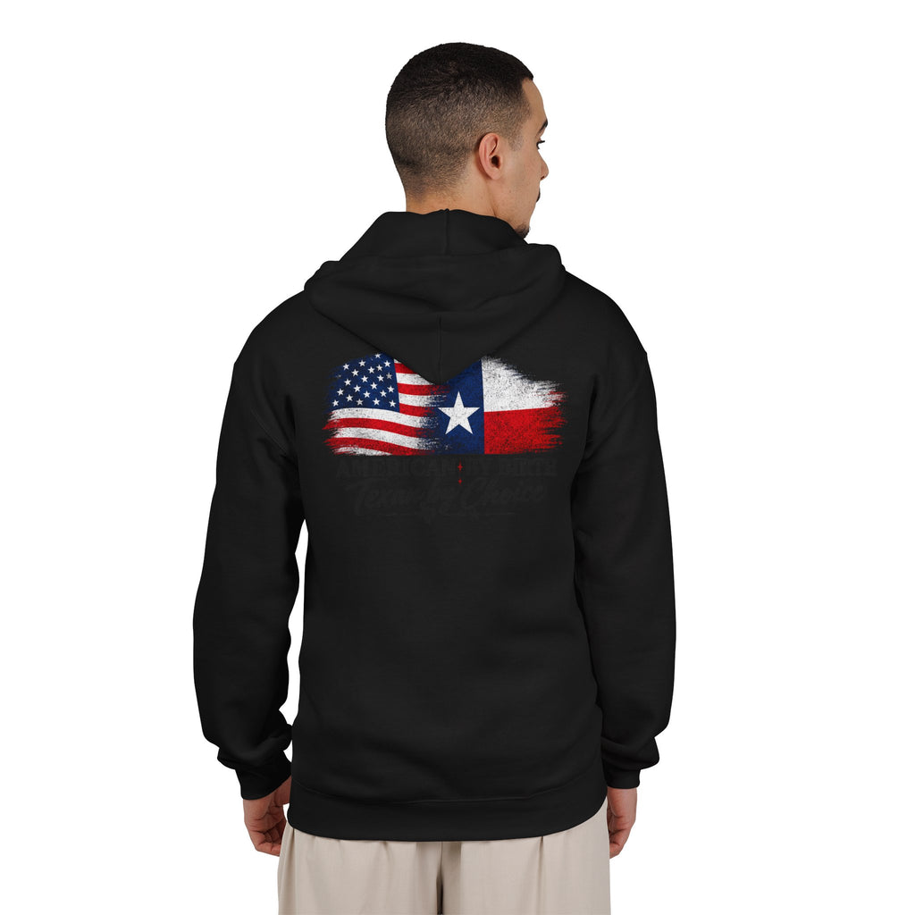 American by Birth, Texan by Choice - Full-Zip Hooded Sweatshirt