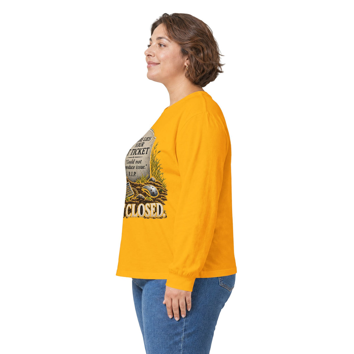Ticket Closed - Unisex Ultra Cotton Long Sleeve Tee