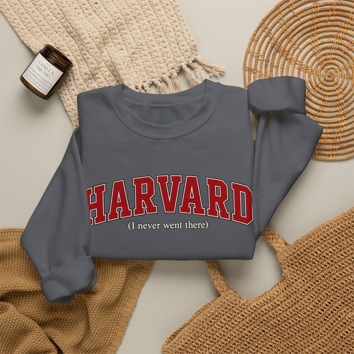 Harvard - I Never Went There - Crewneck Sweatshirt